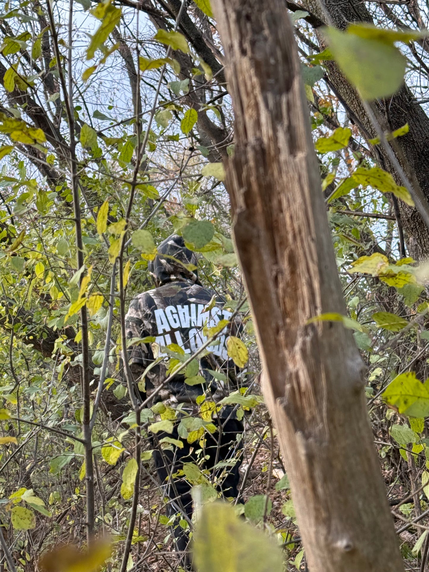 Camo Against All Odds Zip Up