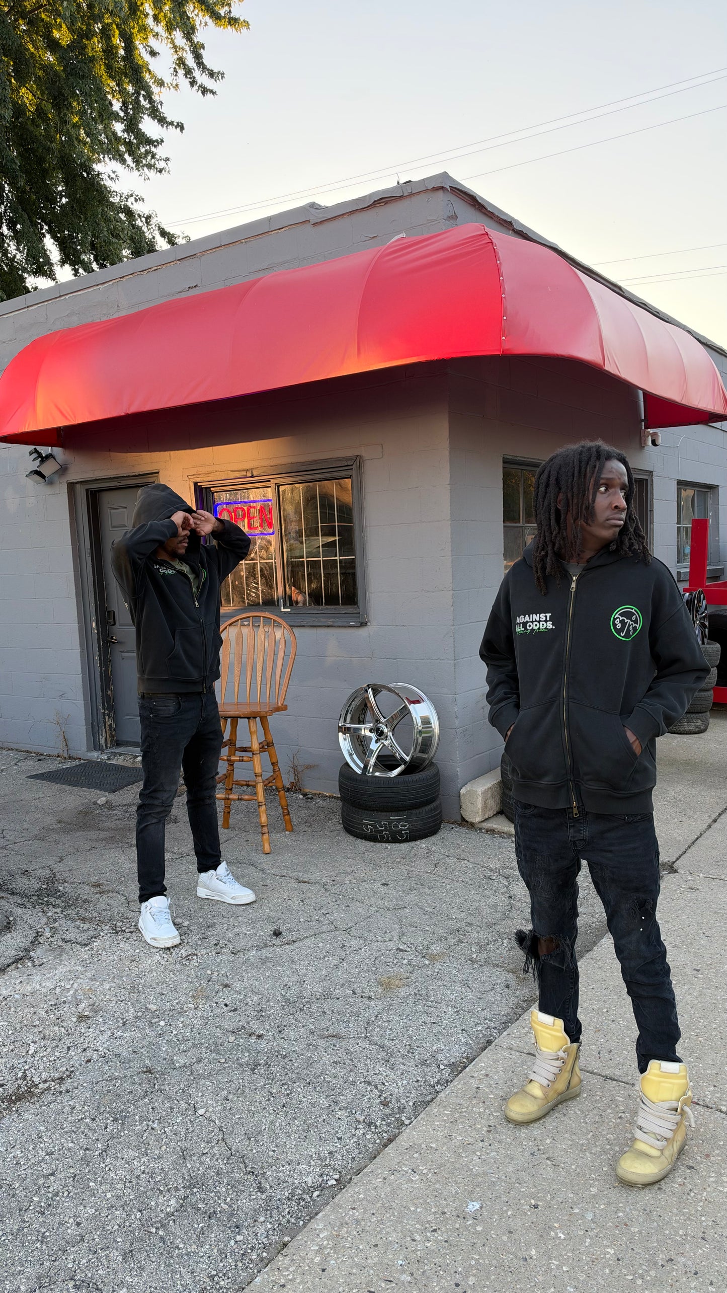 Against All Odds Racing Team Zip Up