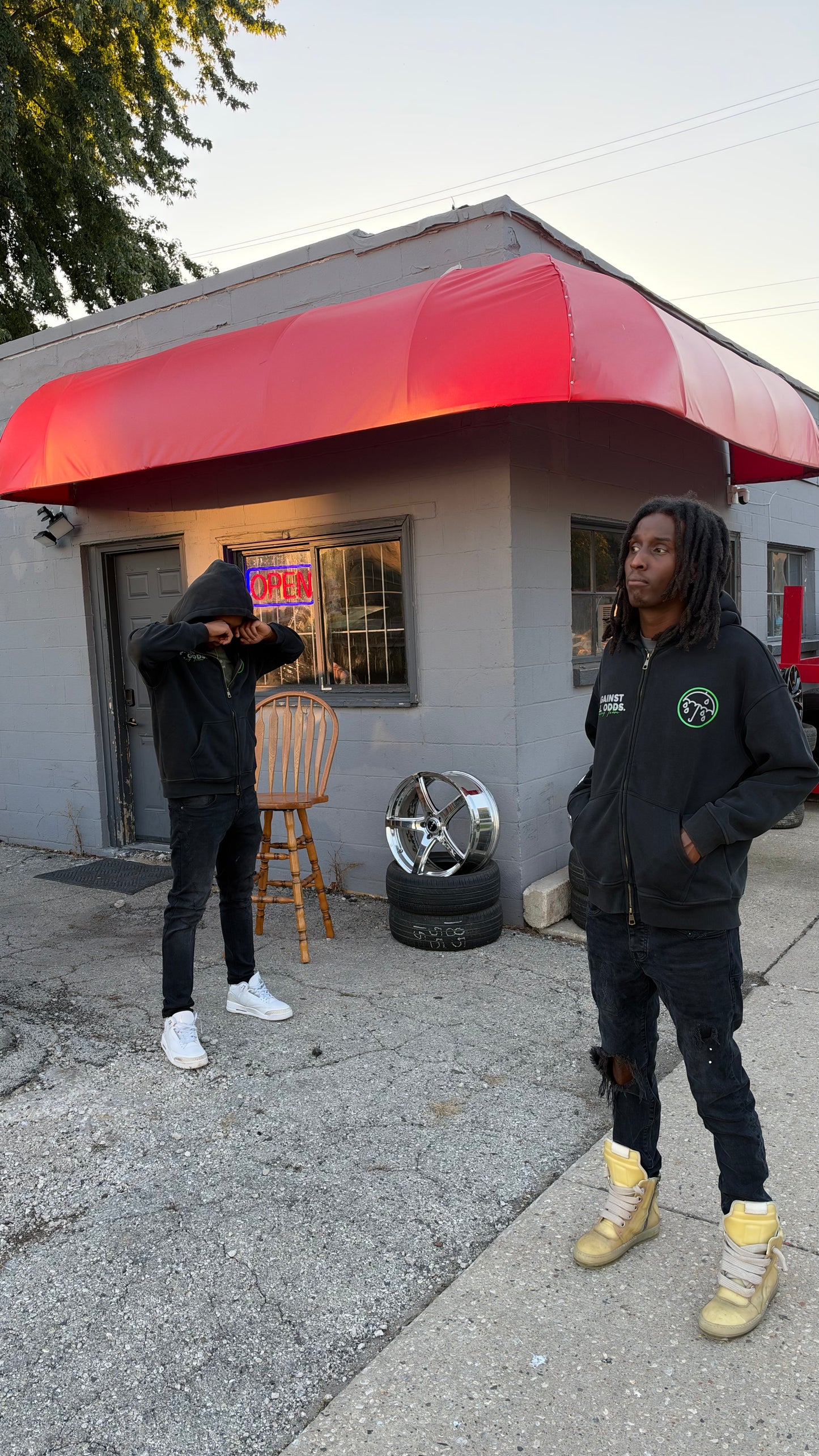 Against All Odds Racing Team Zip Up
