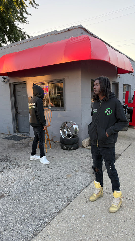 Against All Odds Racing Team Zip Up
