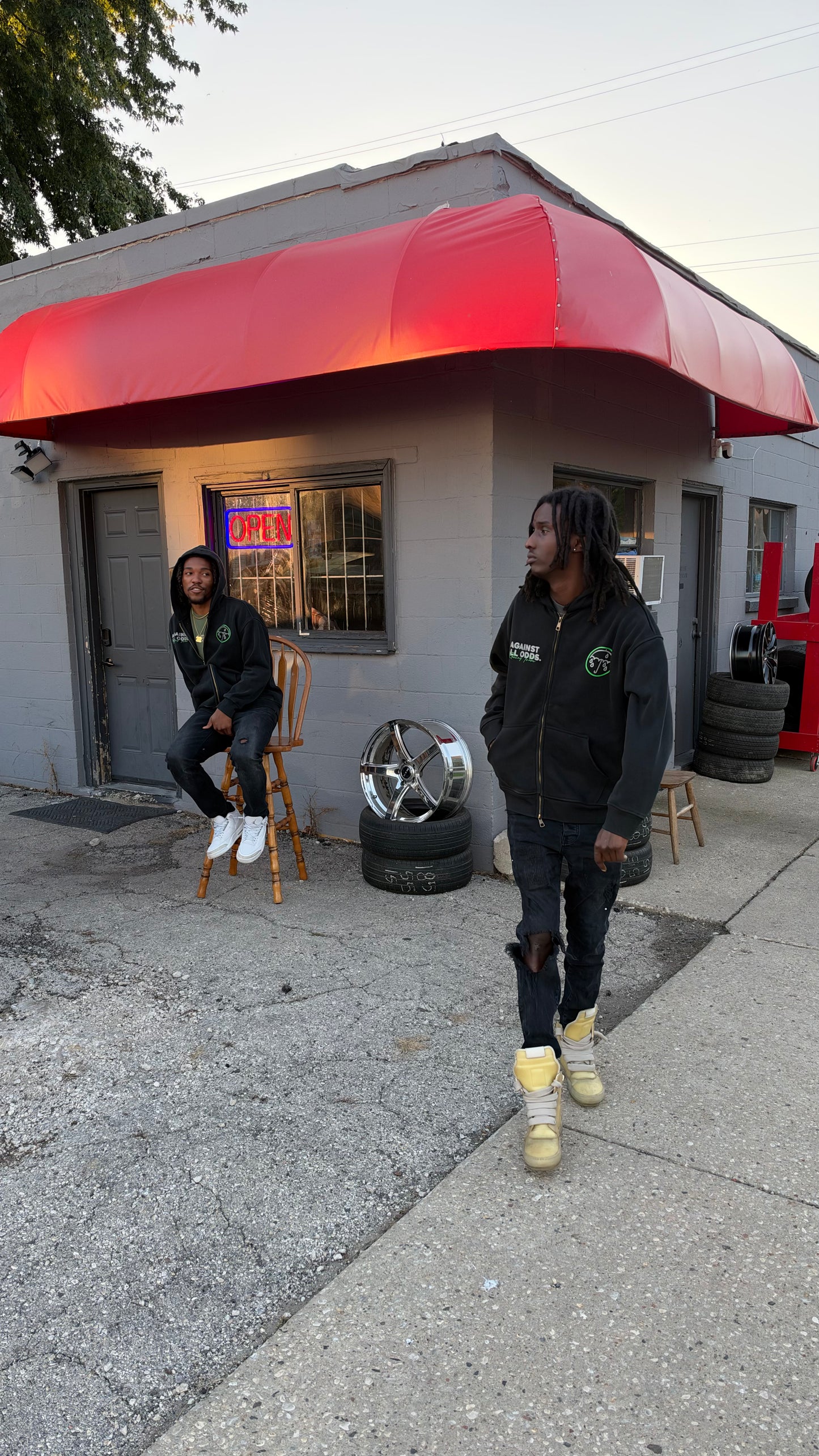 Against All Odds Racing Team Zip Up