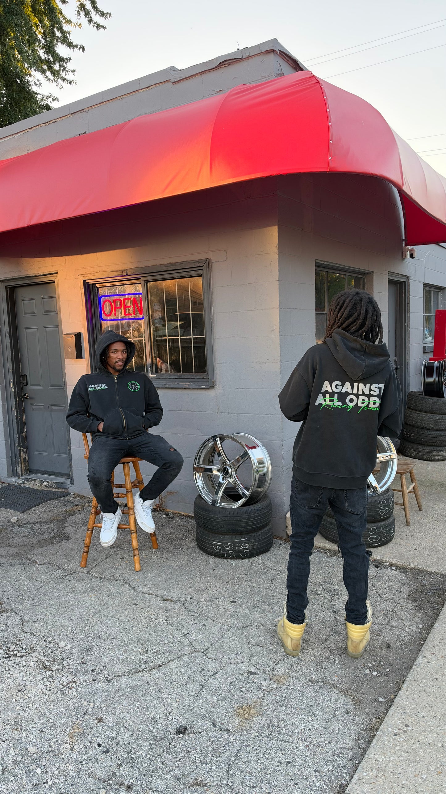 Against All Odds Racing Team Zip Up