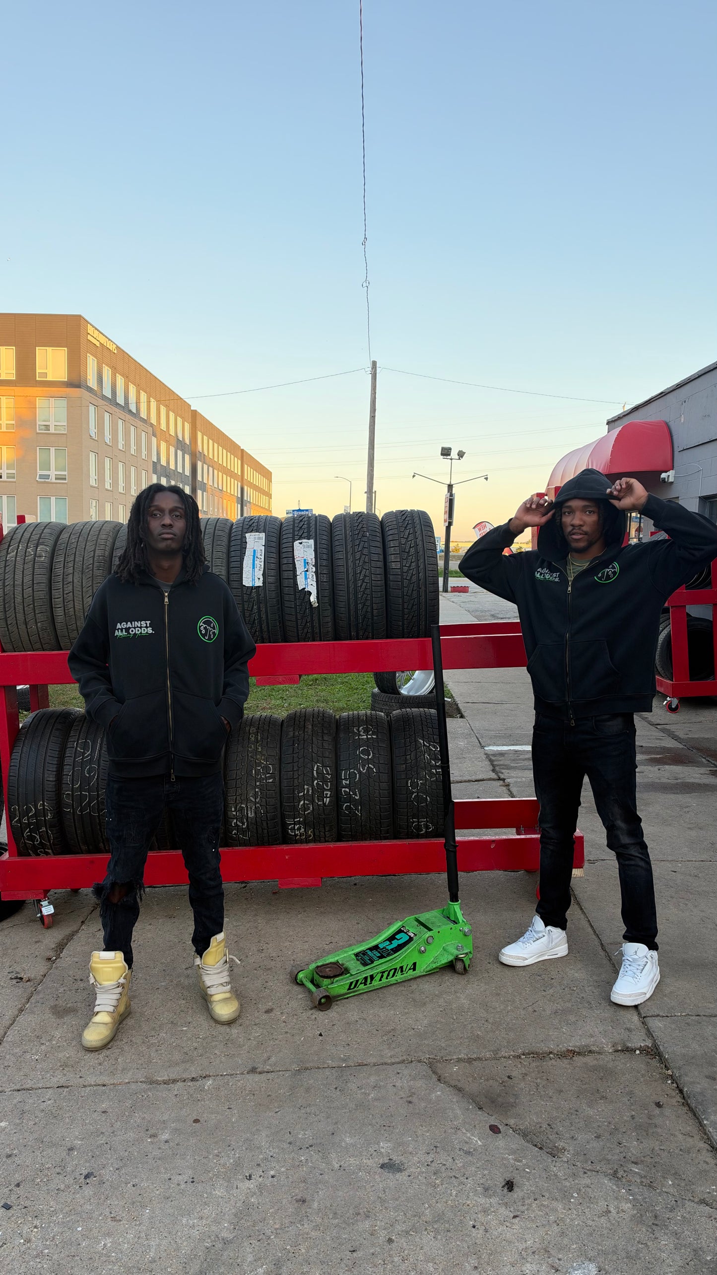 Against All Odds Racing Team Zip Up