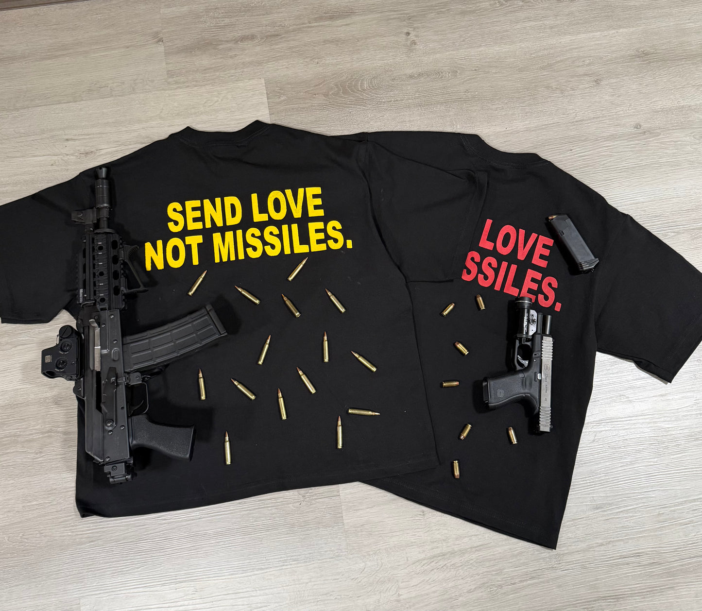 Against All War Tees.