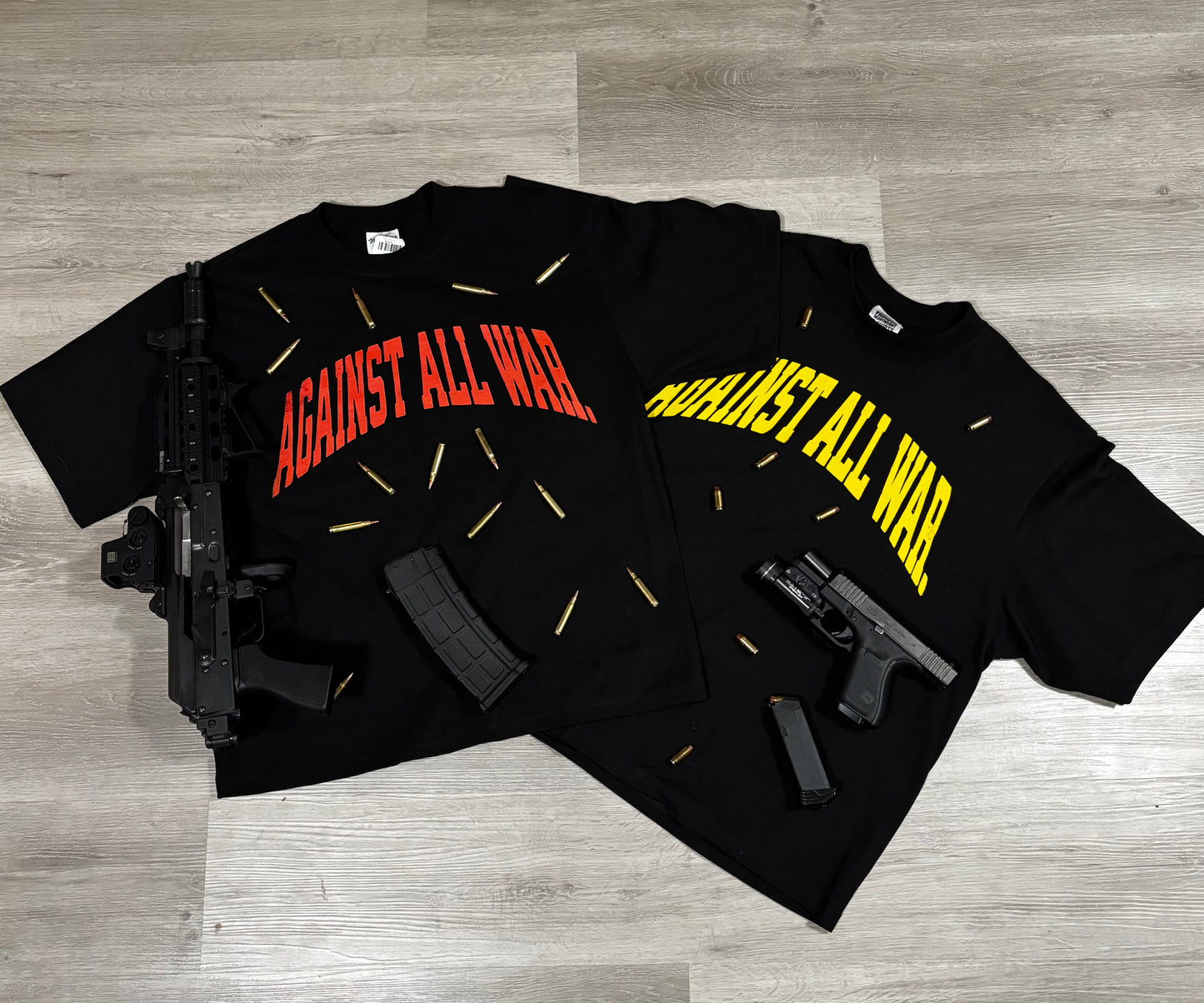 Against All War Tees.