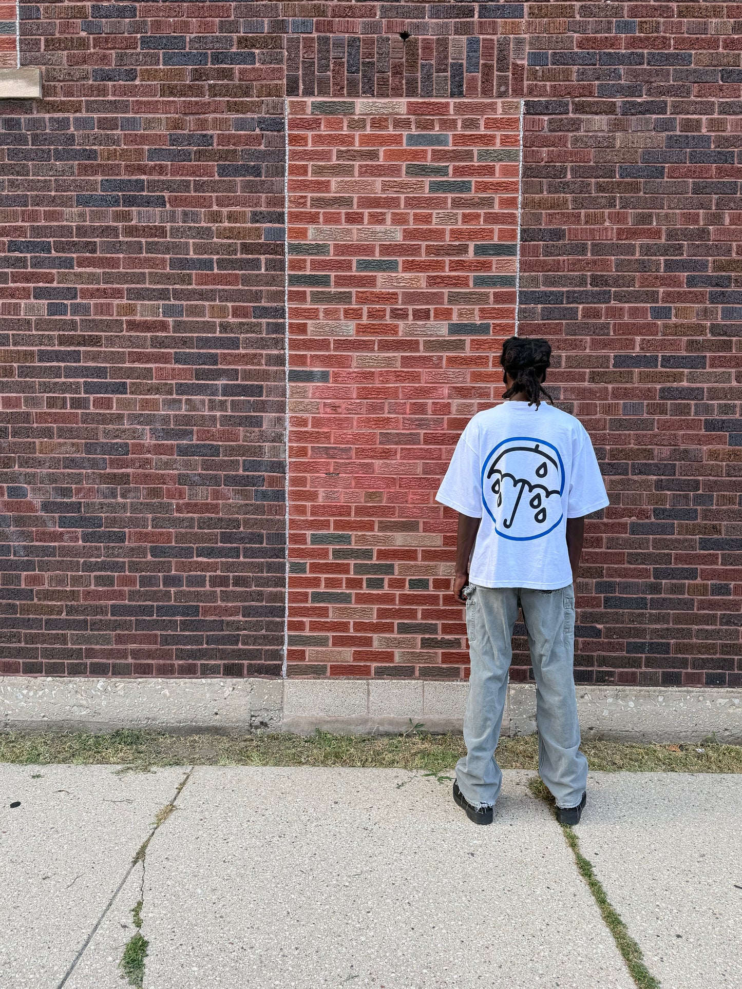 White Word Search Tee