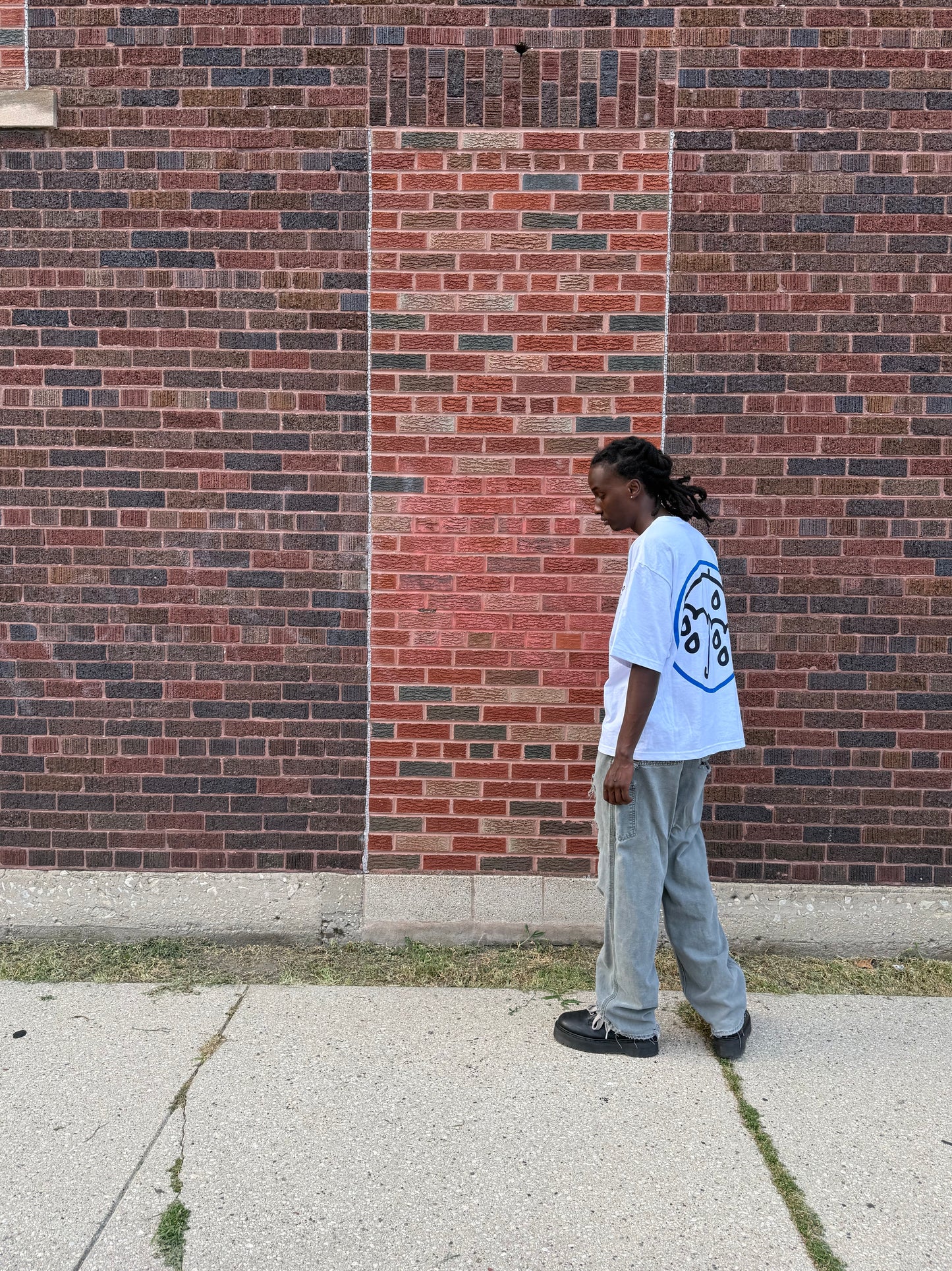 White Word Search Tee