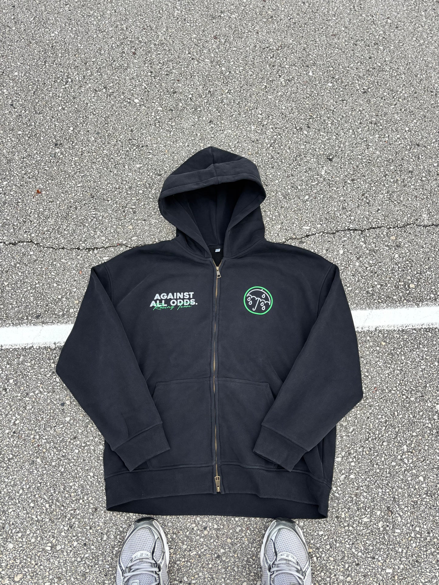 Against All Odds Racing Team Zip Up