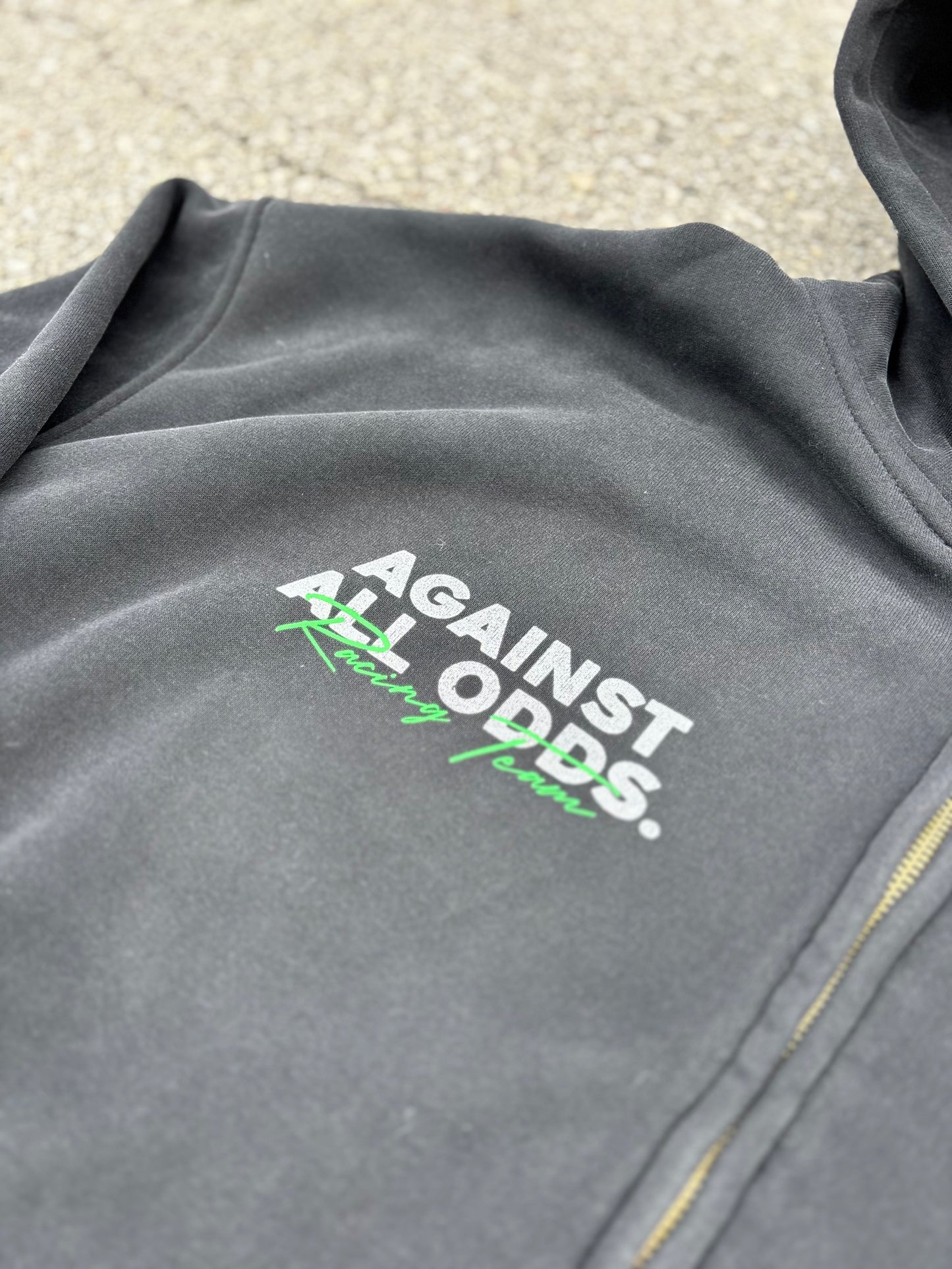 Against All Odds Racing Team Zip Up