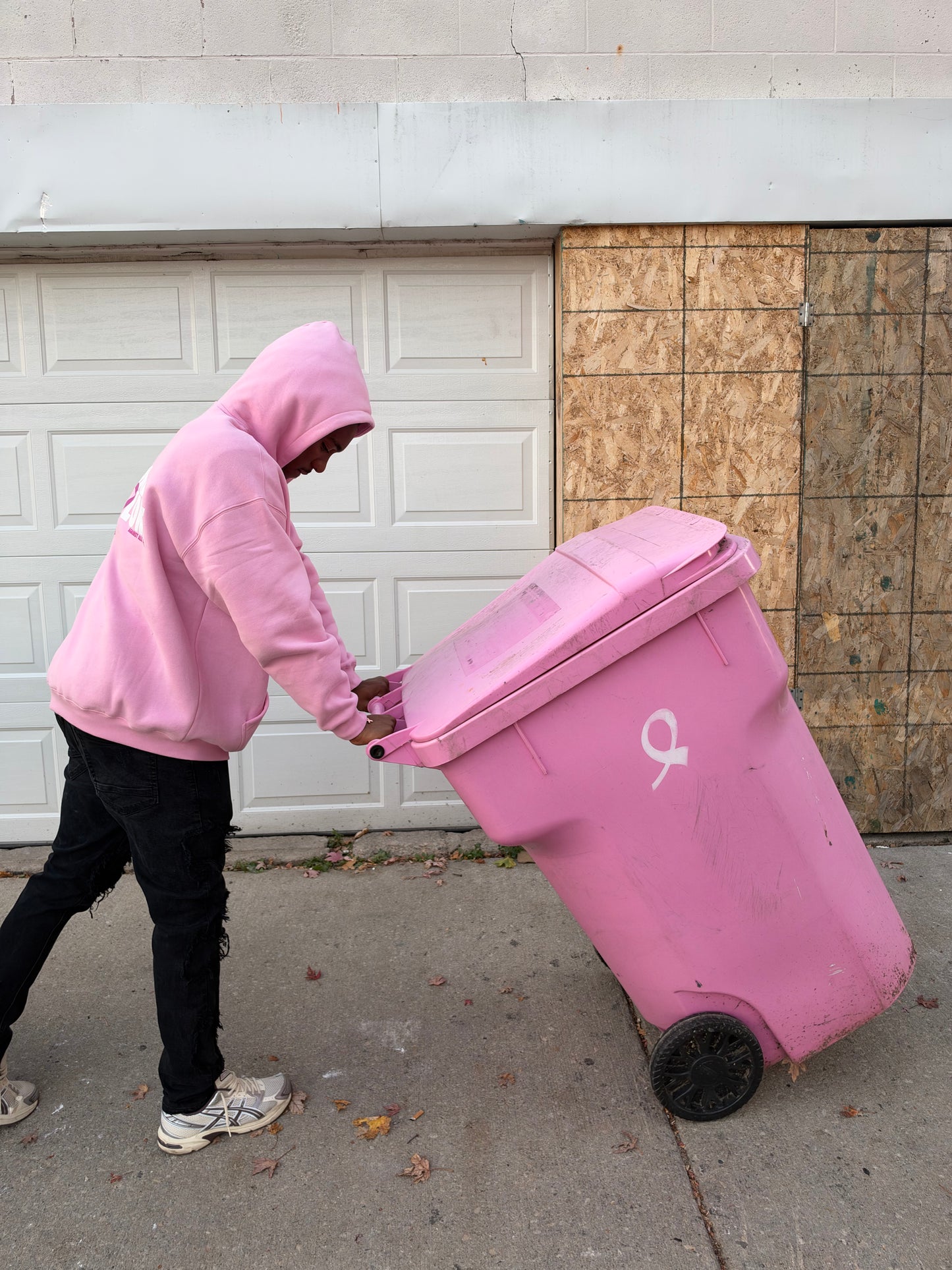 Pink "Against All Cancer" Hoodie