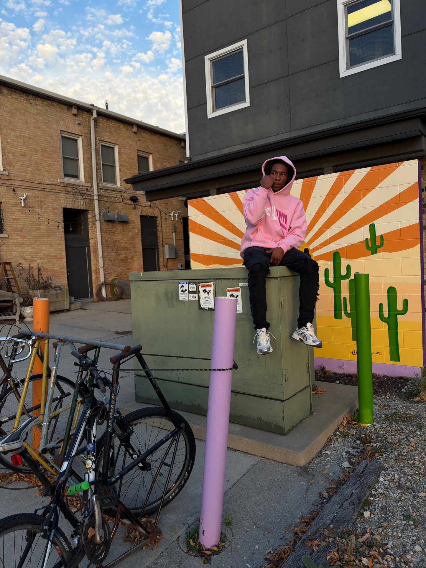 Pink "Against All Cancer" Hoodie